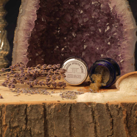 Lavender Flower Sugar Scrub